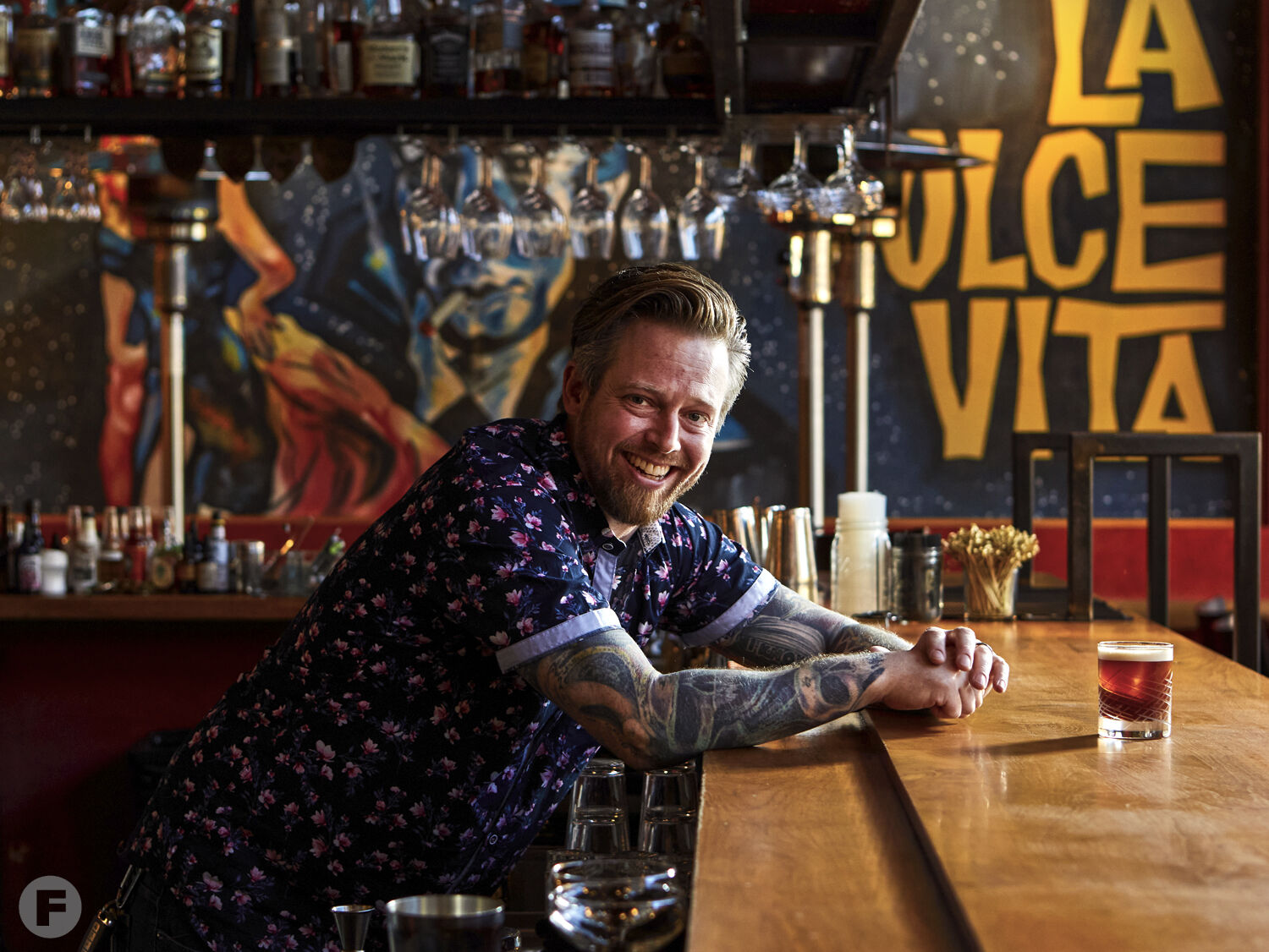 Jeff Lichtenberger, bar manager, Extra Virgin